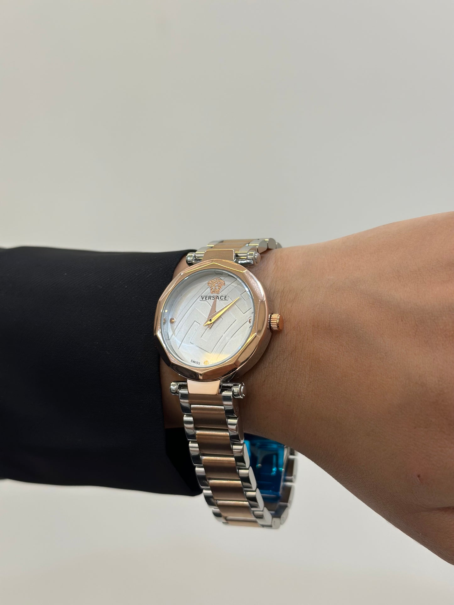 Classic dual tone watch