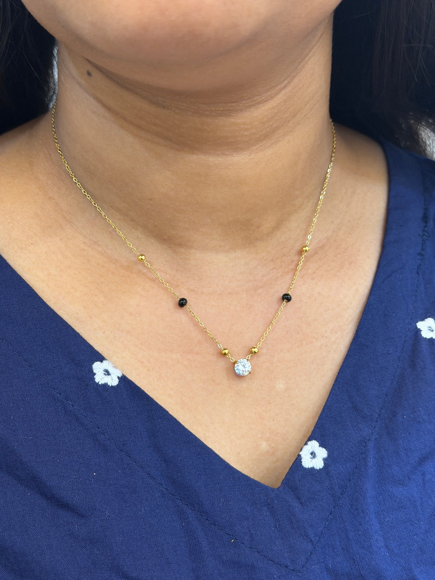Solitarie mangalsutra