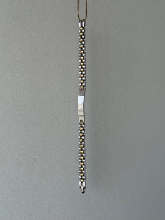 Dualtone chain bracelet