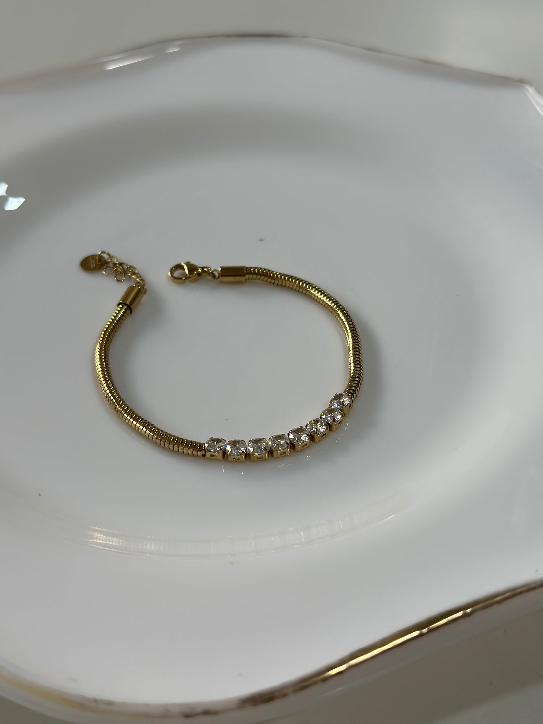 Roset luxe chain bracelet