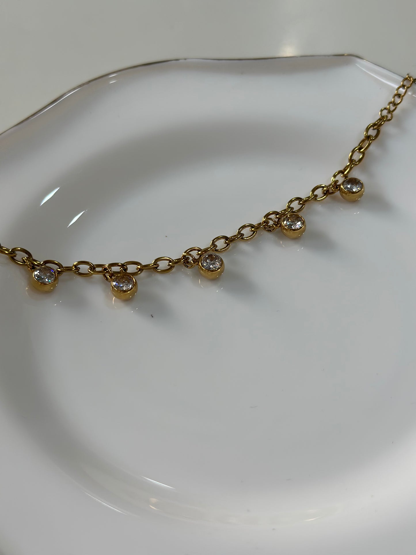 Azure studded bracelet