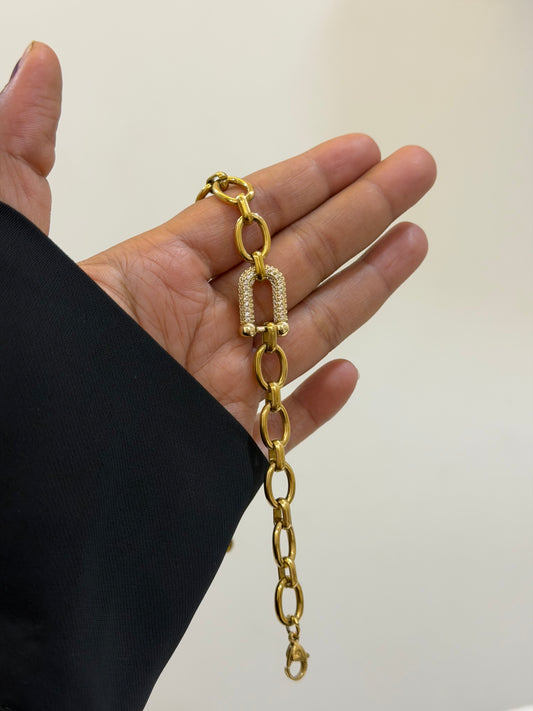 Misha statement bracelet