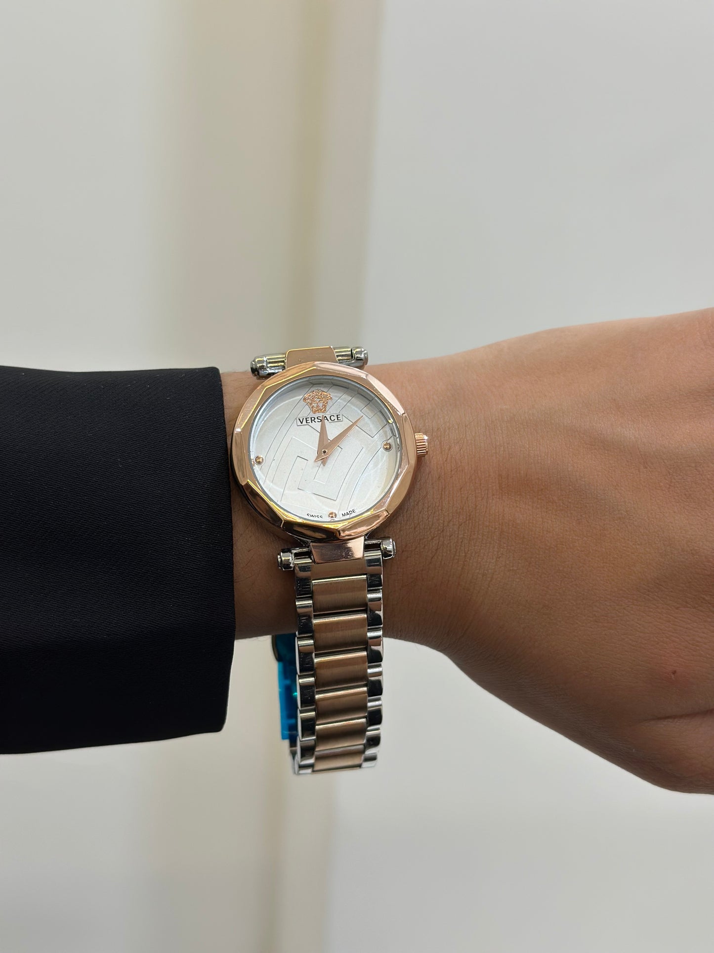 Classic dual tone watch