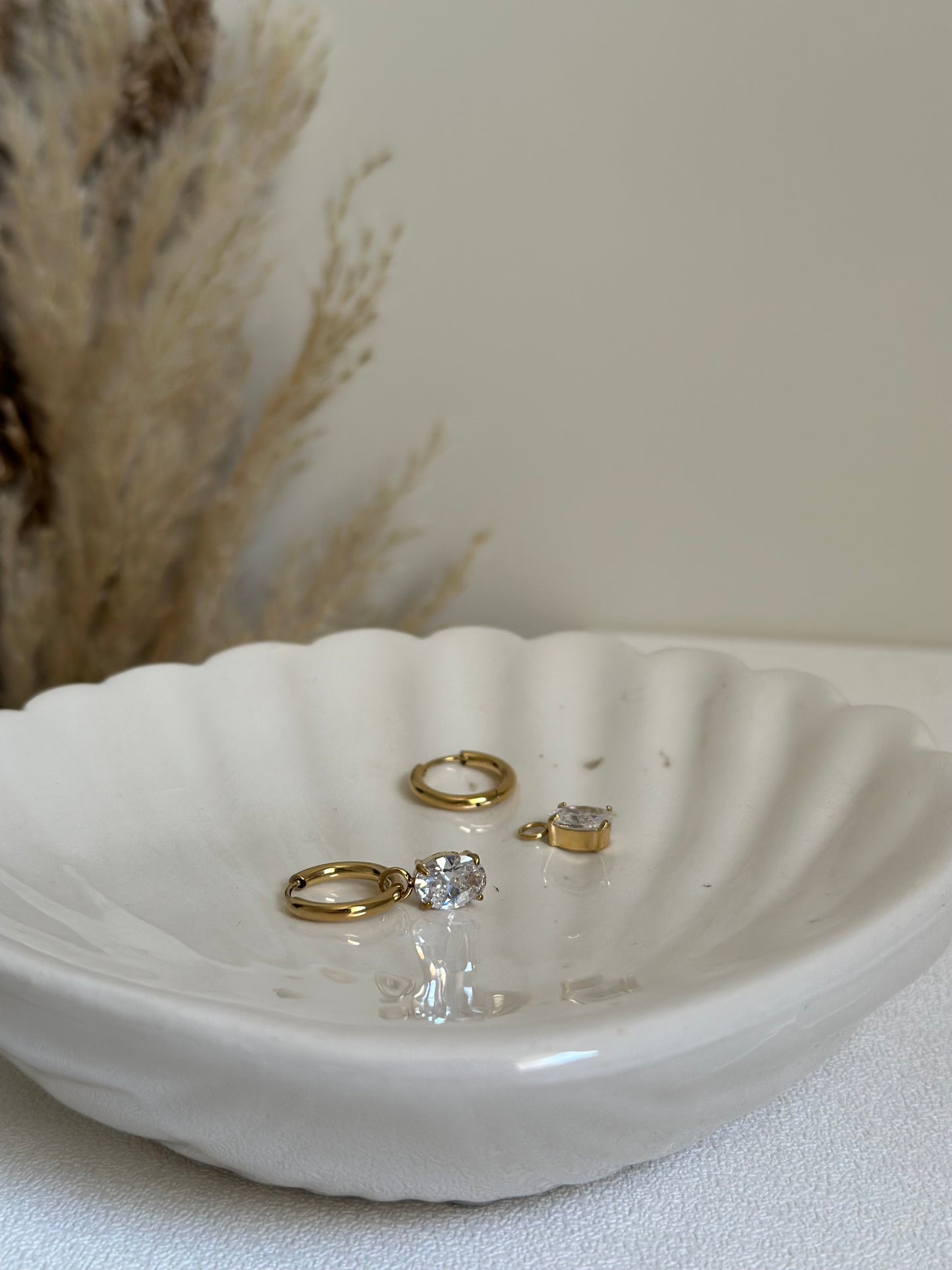 Oliva two way earrings