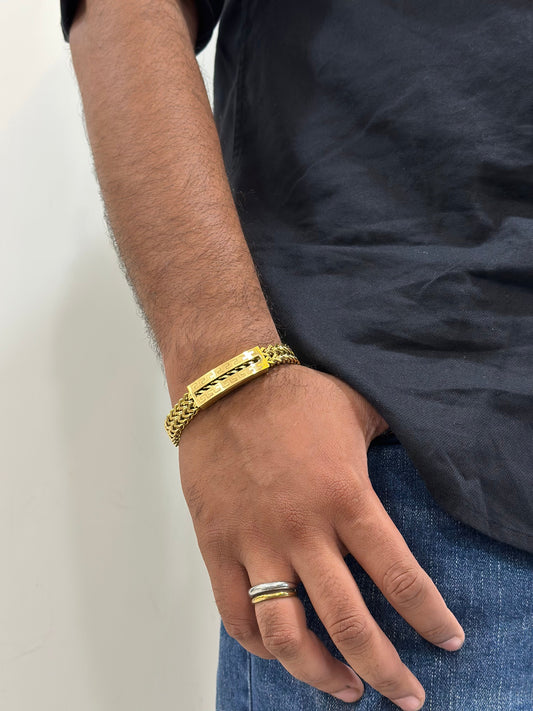 Mesh chain bracelet