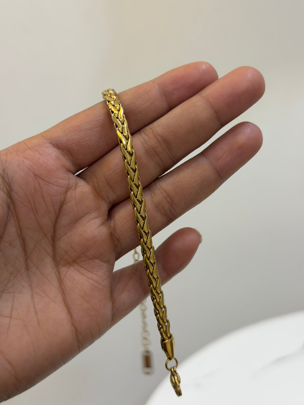 Voir cuban staple bracelet