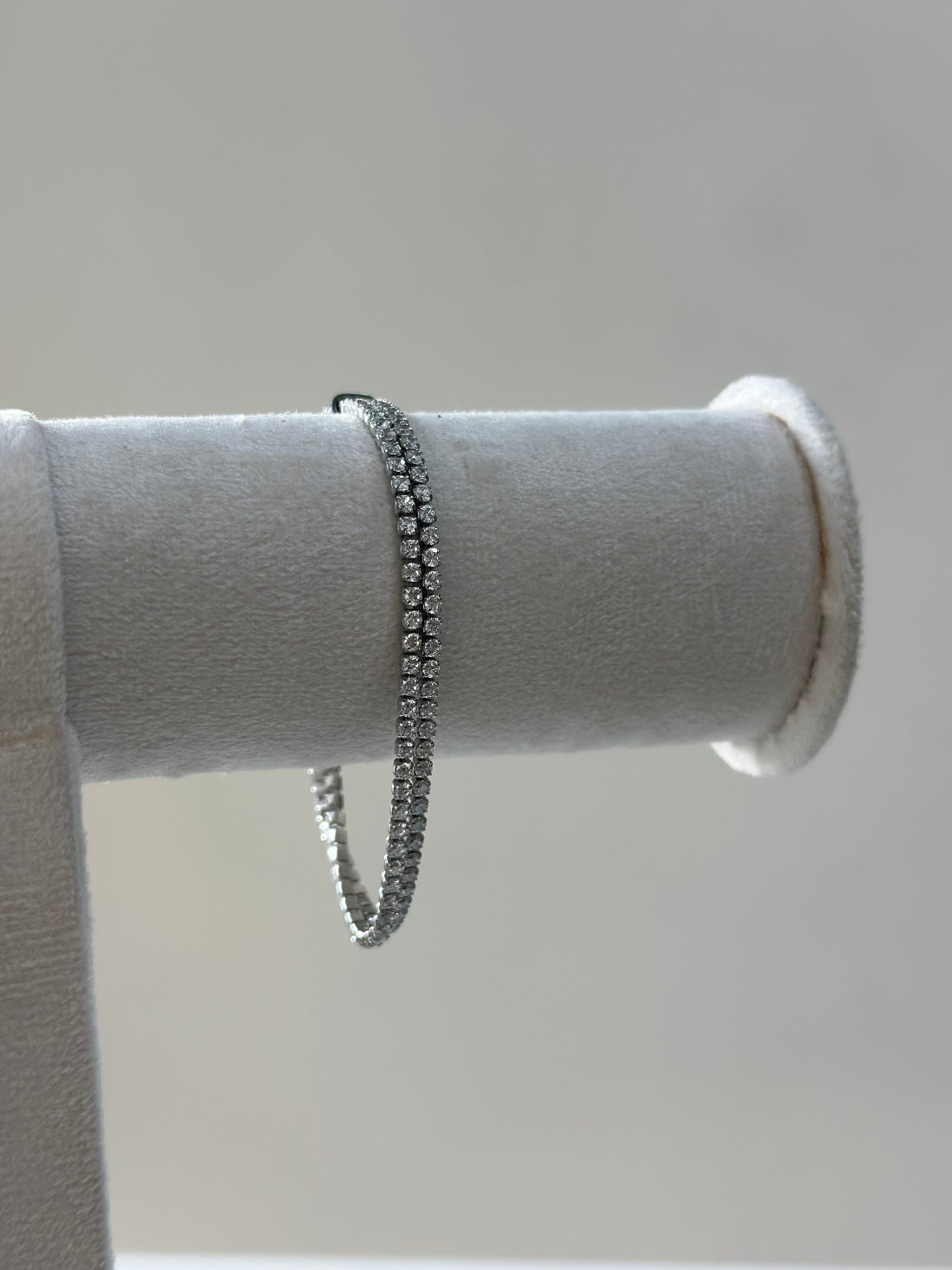 Luxe two layer tennis bracelet