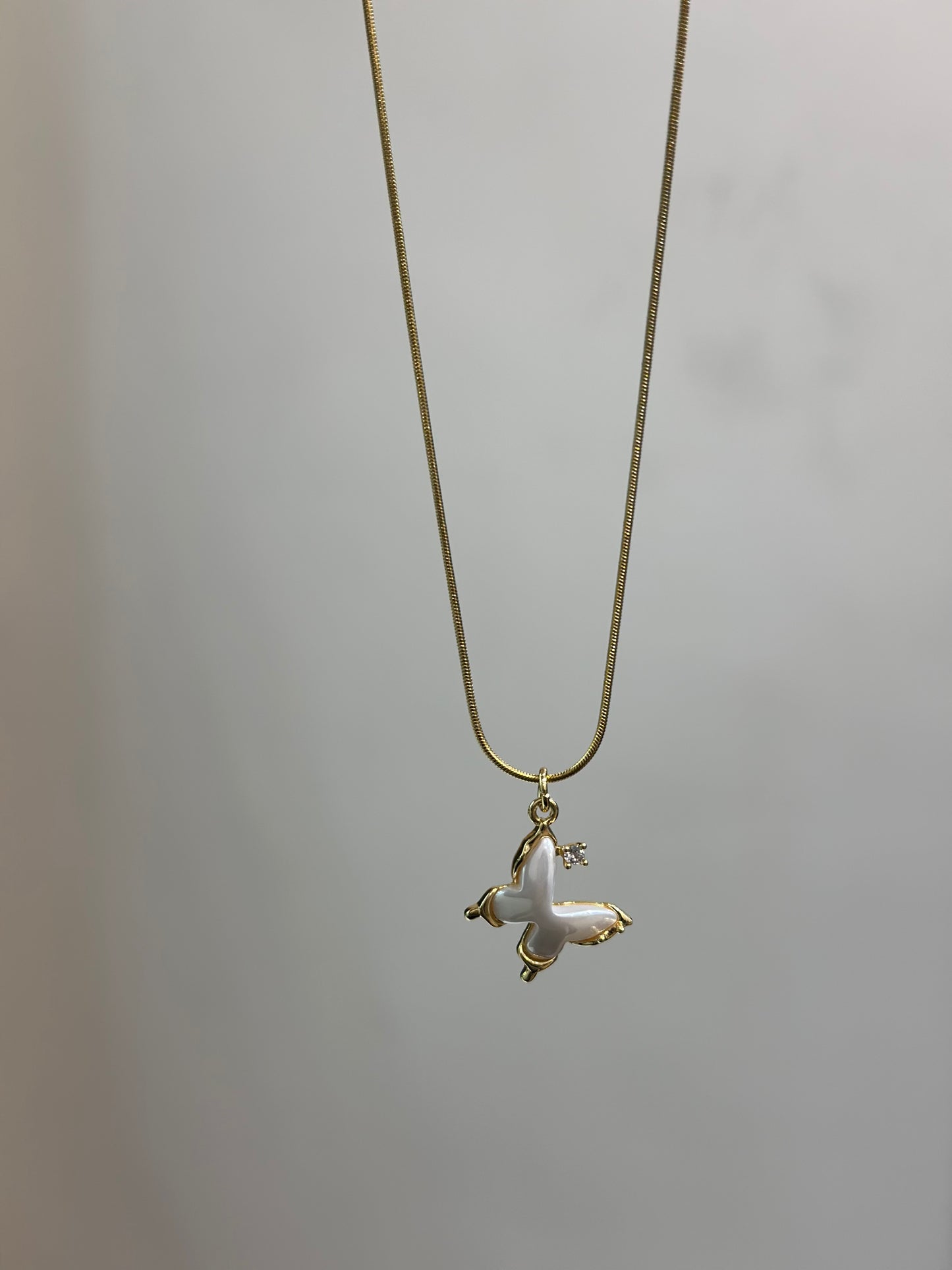 Imara butterfly necklace