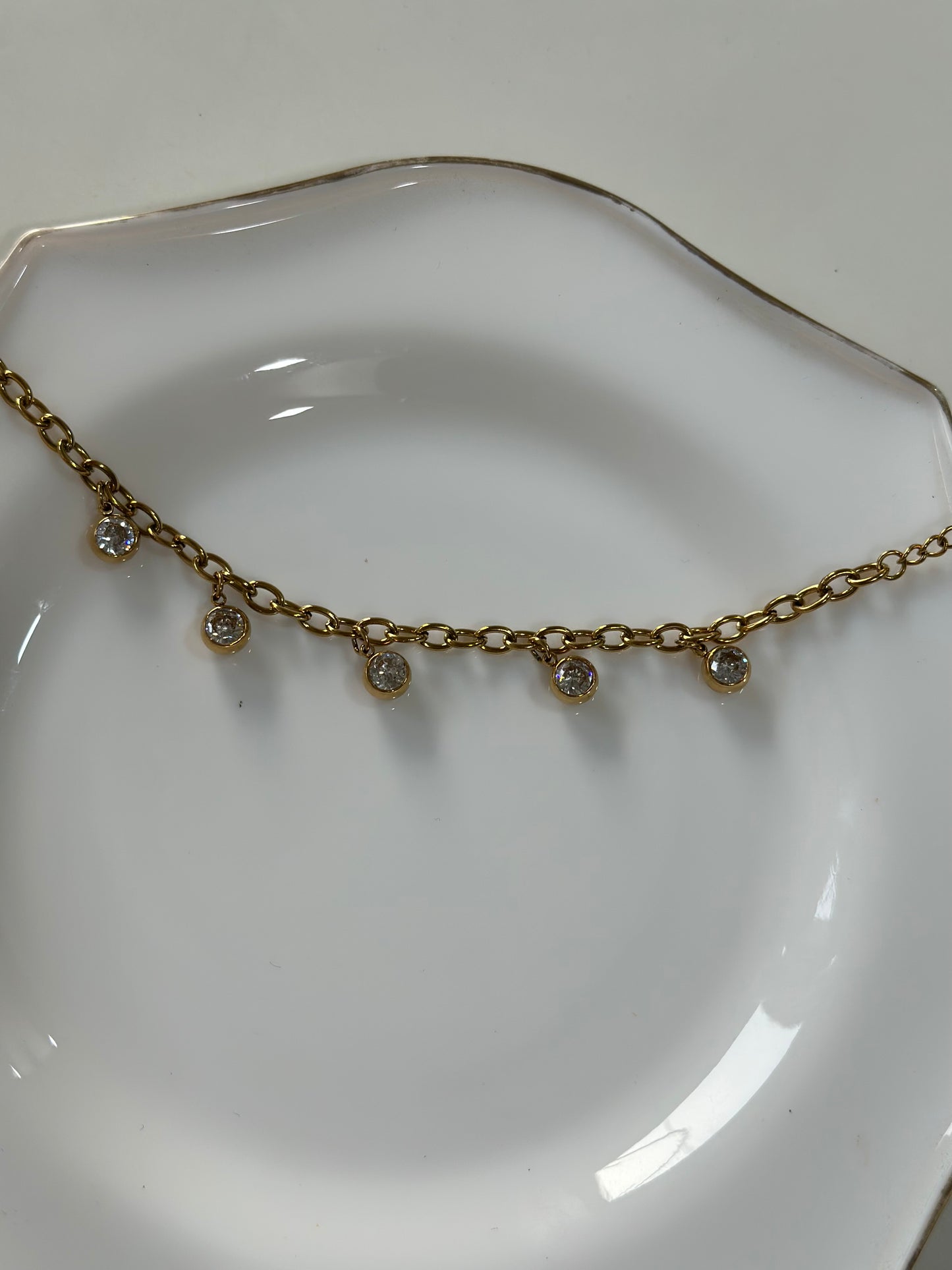 Azure studded bracelet