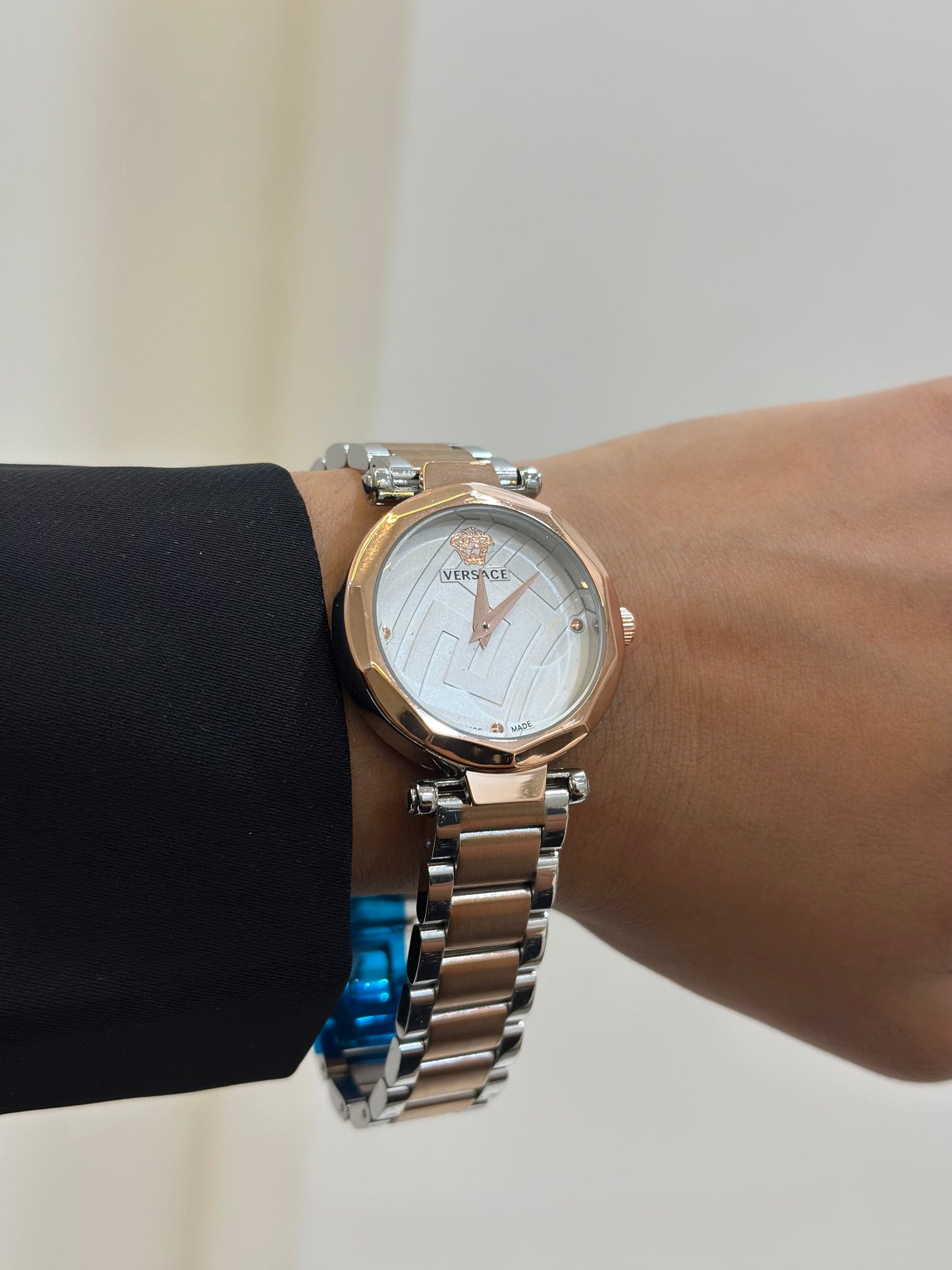 Classic dual tone watch
