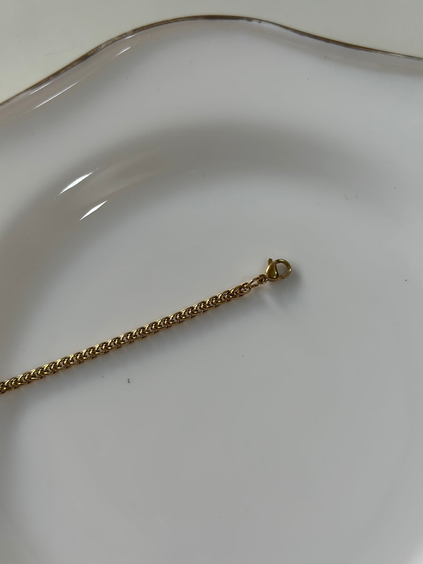 Chunky rope chain bracelet