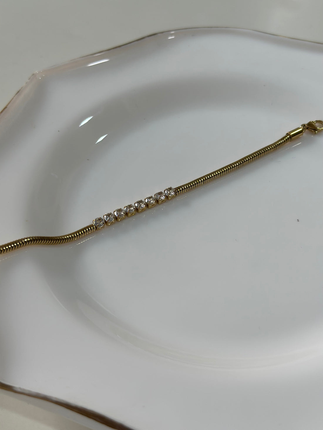 Roset luxe chain bracelet