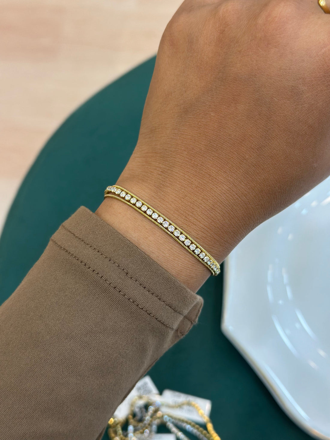 Nova luxe gold chain Bracelet