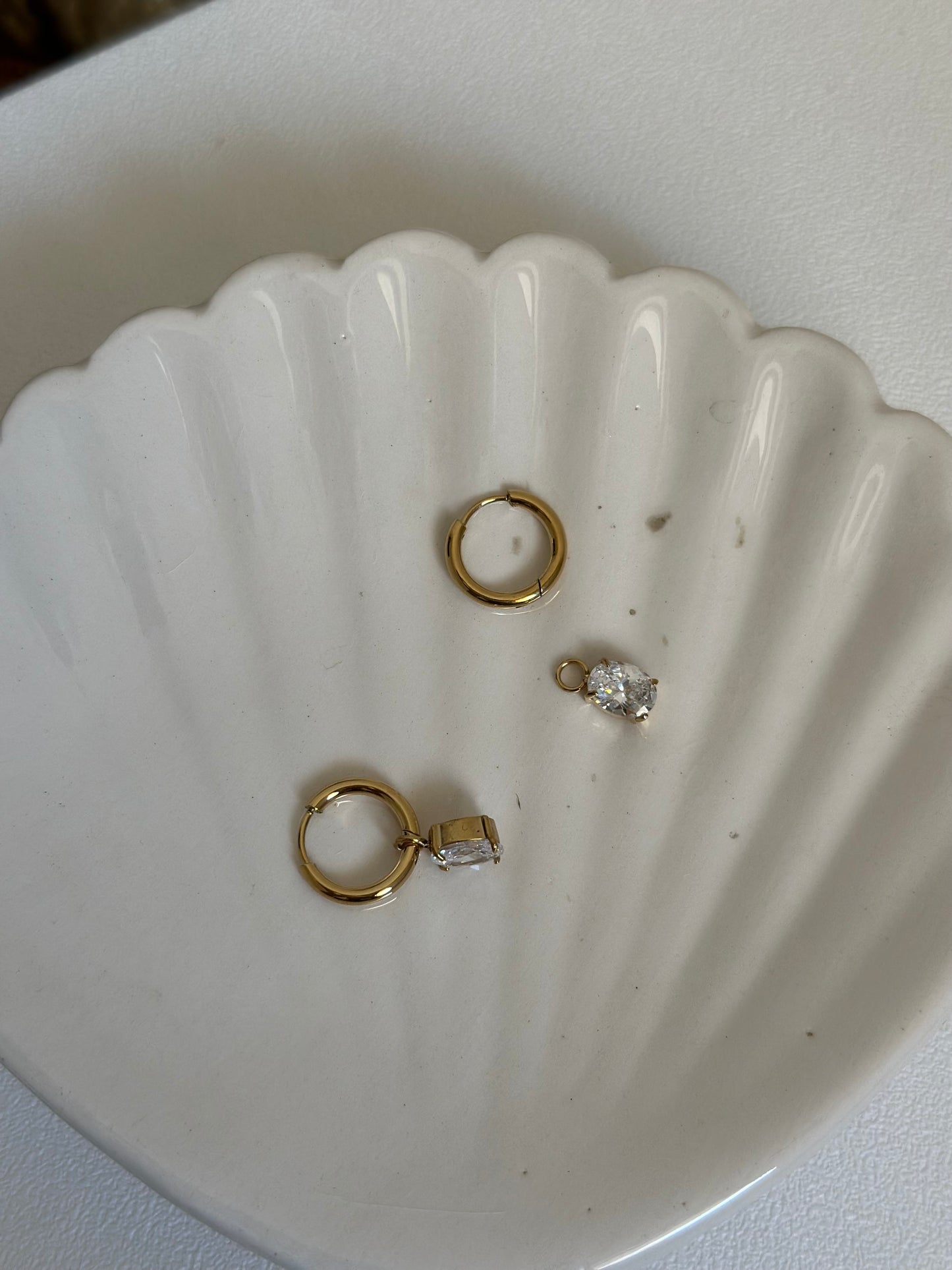 Oliva two way earrings