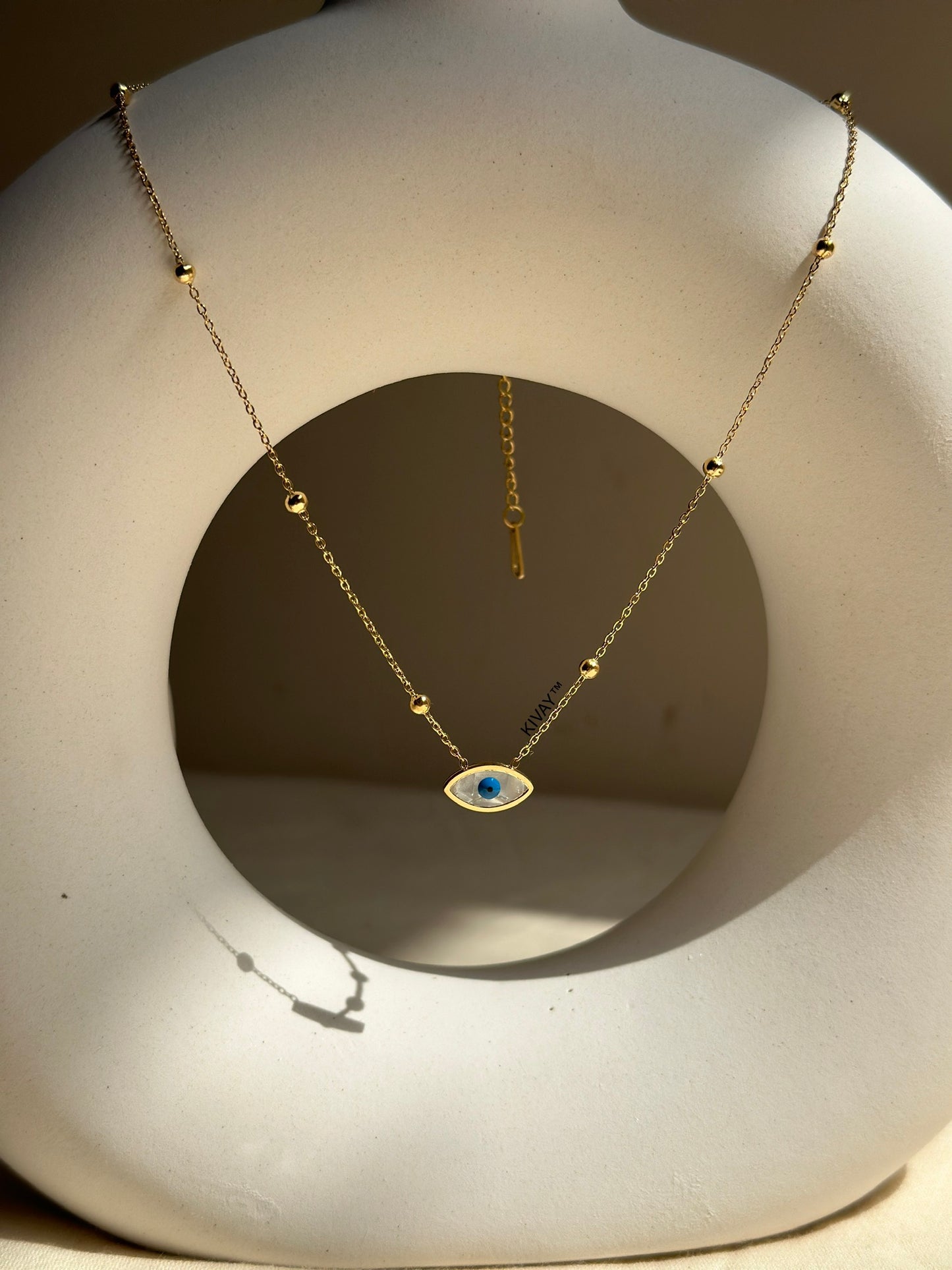 Evil eye necklace