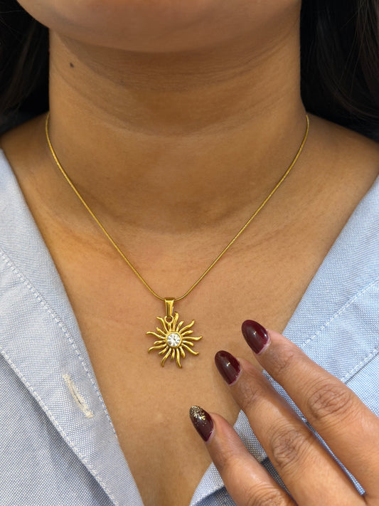 Solace statement necklace