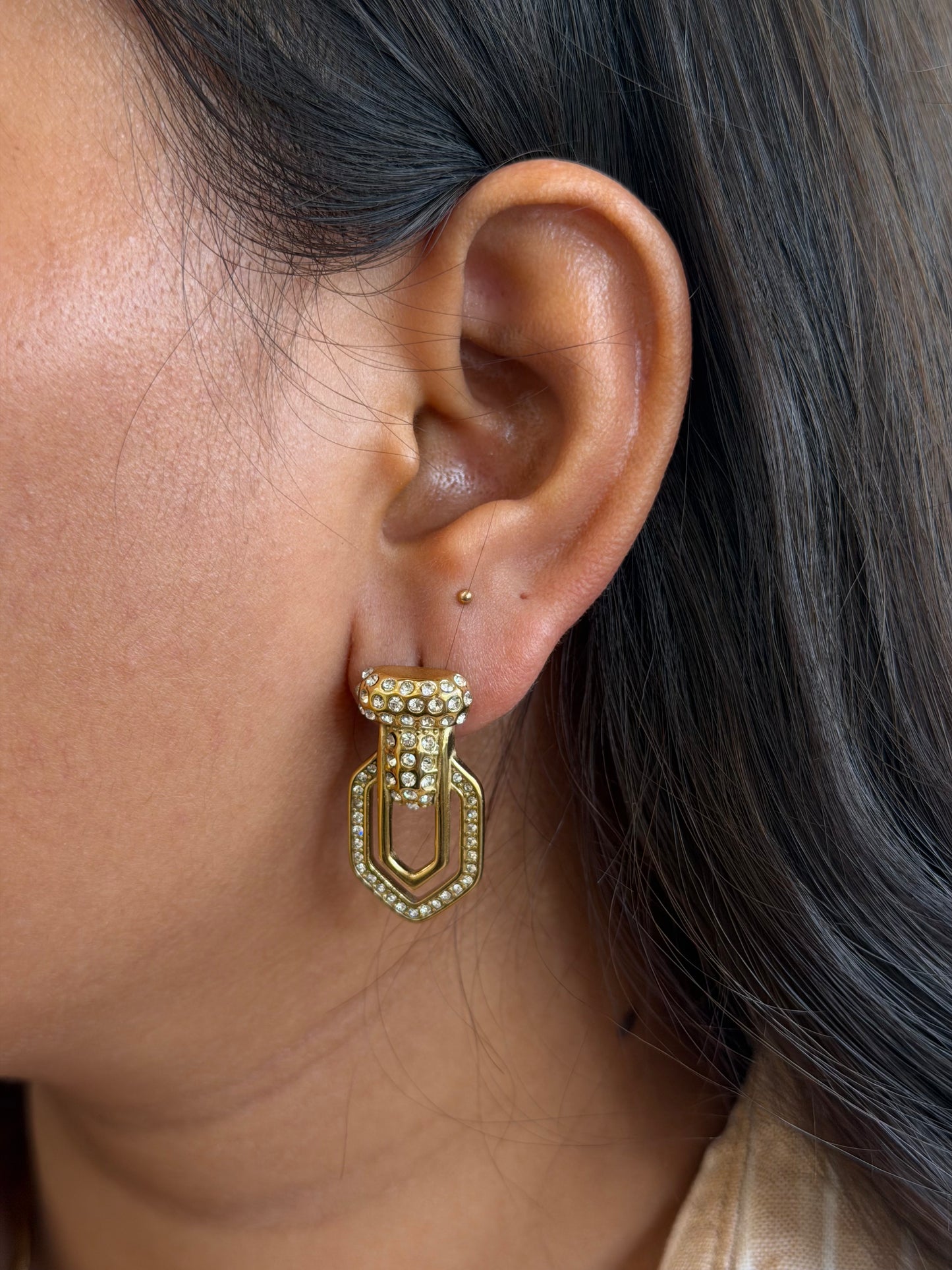 Tuna statement earrings