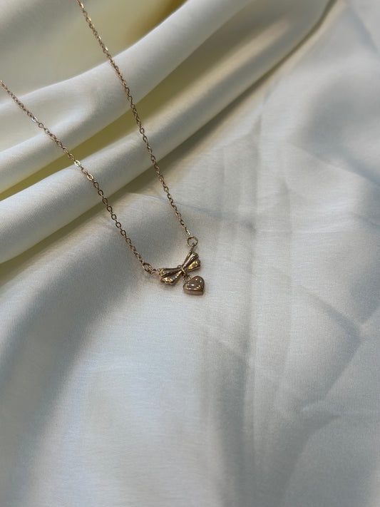Bow Necklace