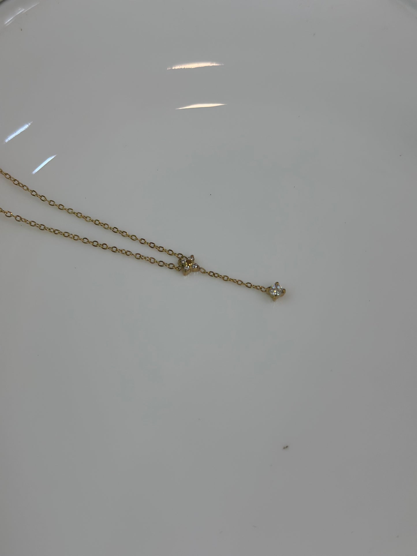 Mist drop necklace