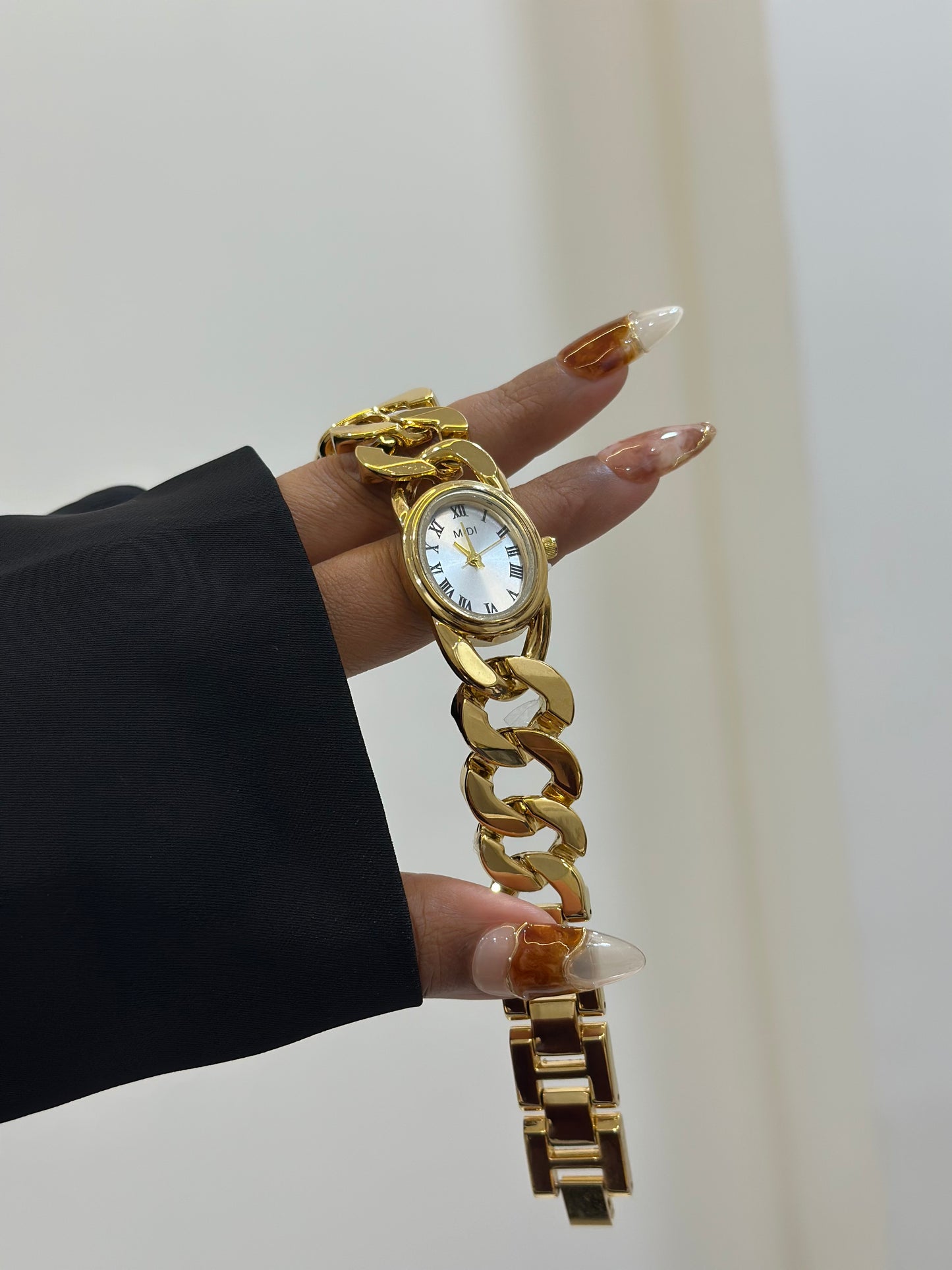 Chunky statement luxe watch