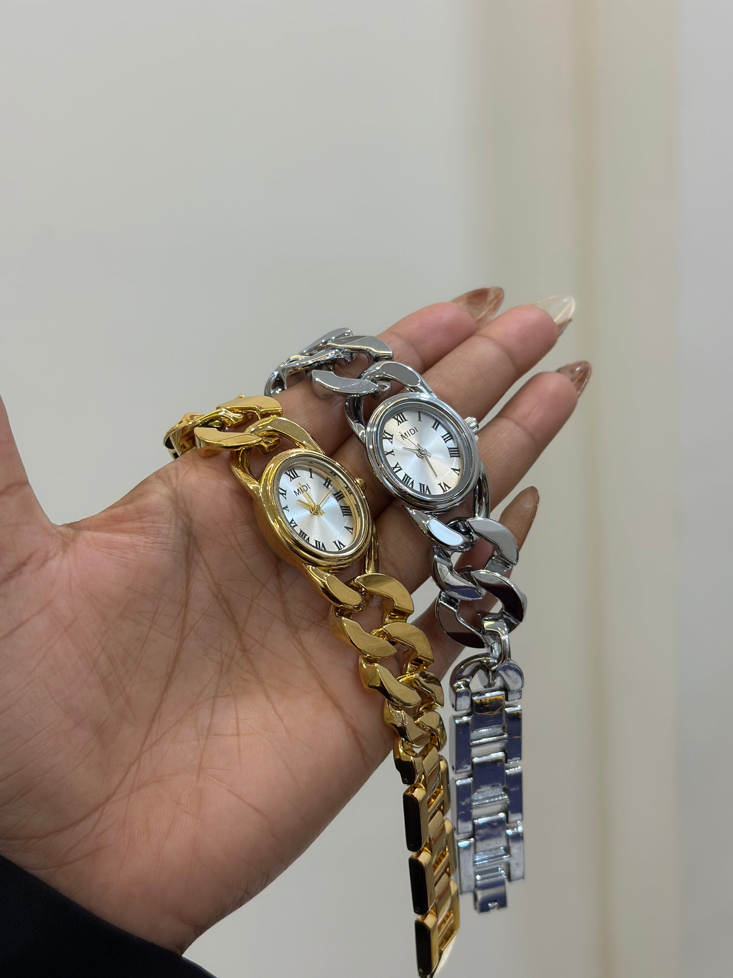 Chunky statement luxe watch