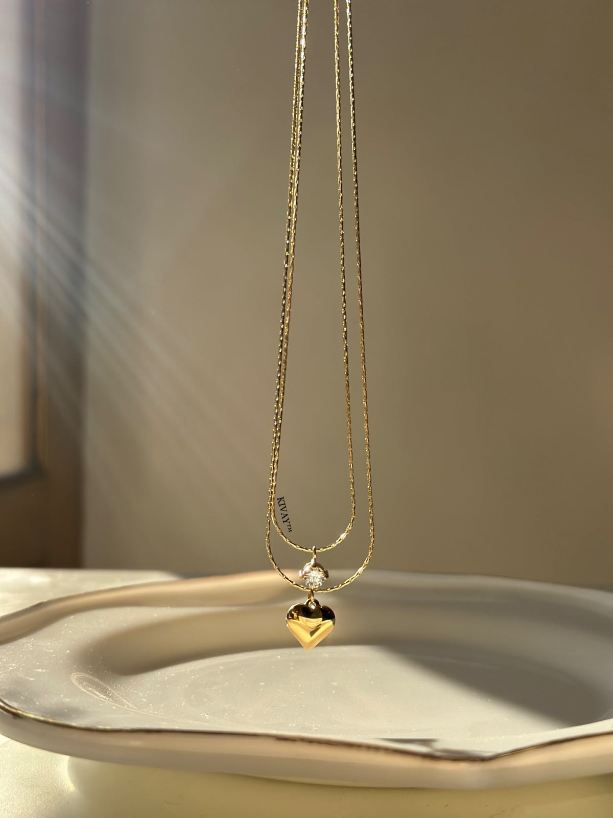 Mira Heart Necklace