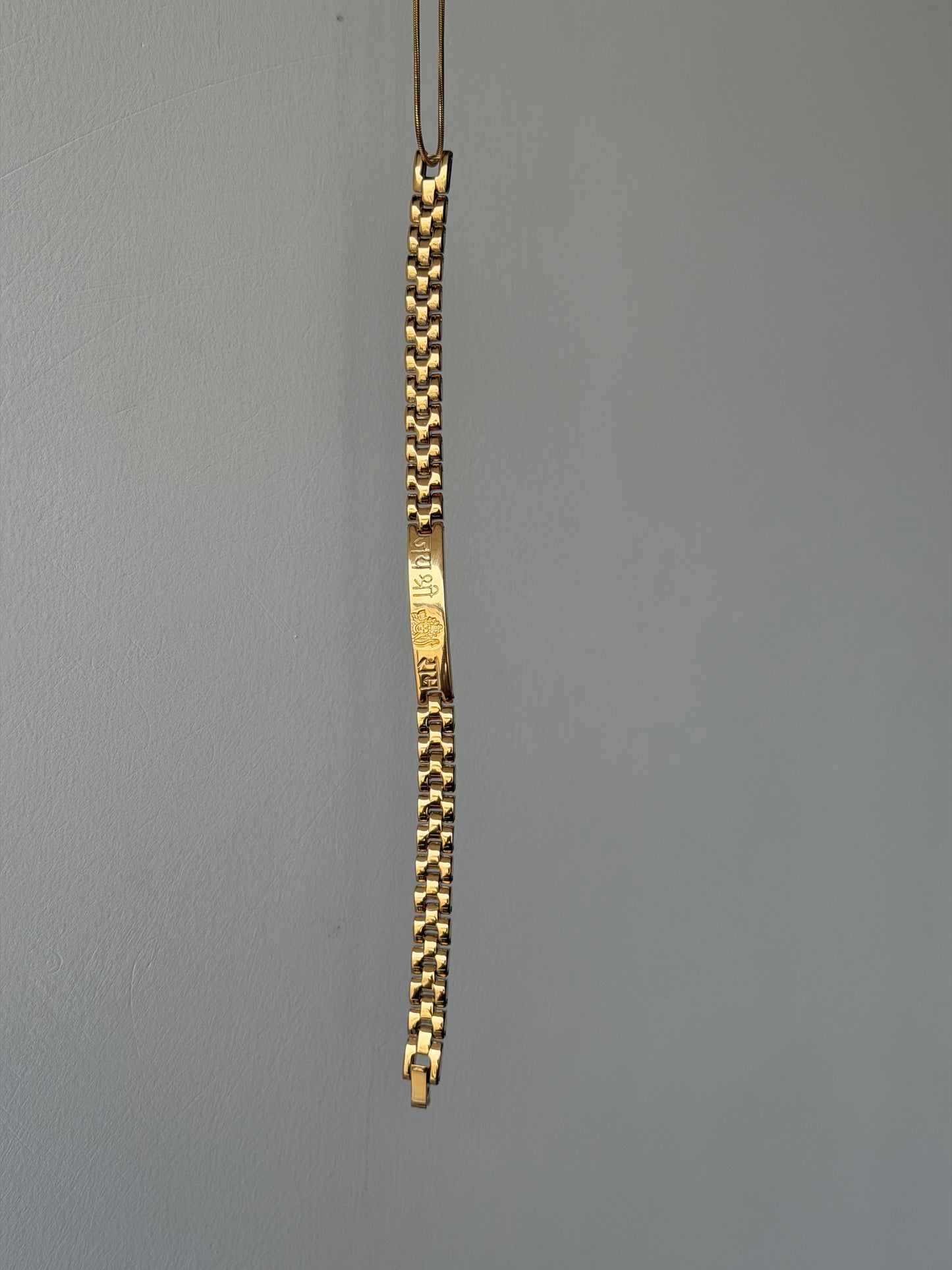 Ram gold bracelet