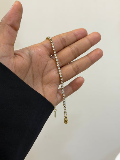 Luxe Zara tennis bracelet