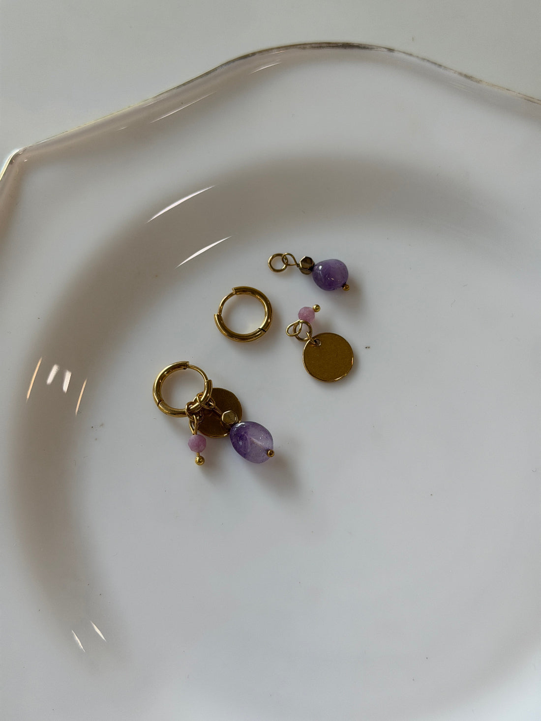 Regal multi way earrings
