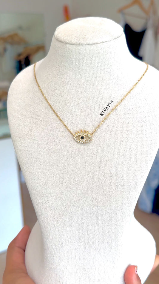Diamante Evil Eye Necklace
