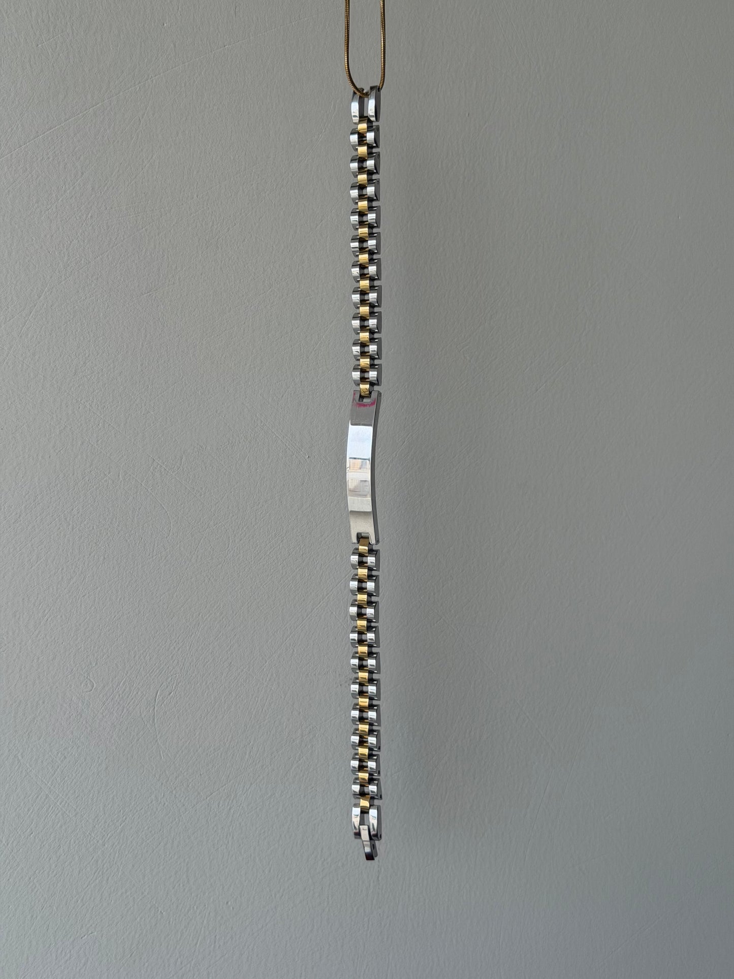 Dualtone chain bracelet