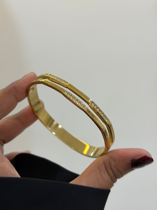Nova layered statement bracelet