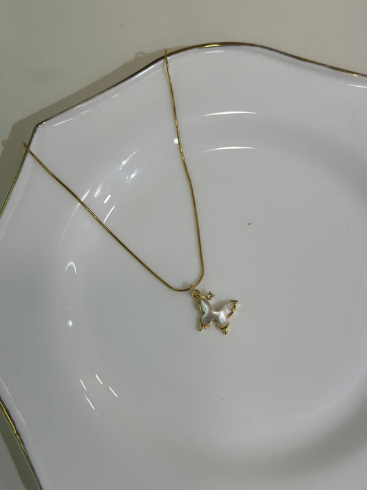 Imara butterfly necklace