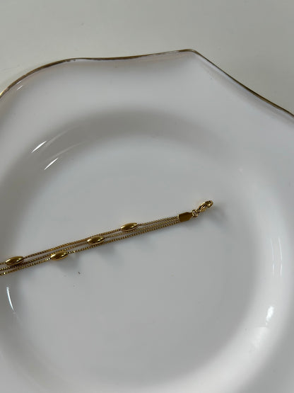 Bare chain bracelet