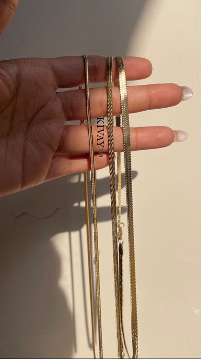 Gold viper chain