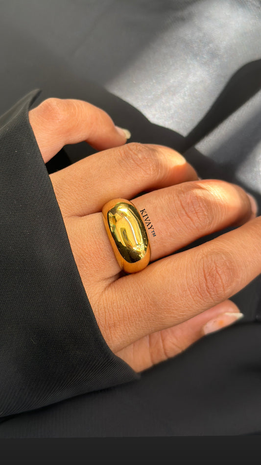 Ash Chunky Ring