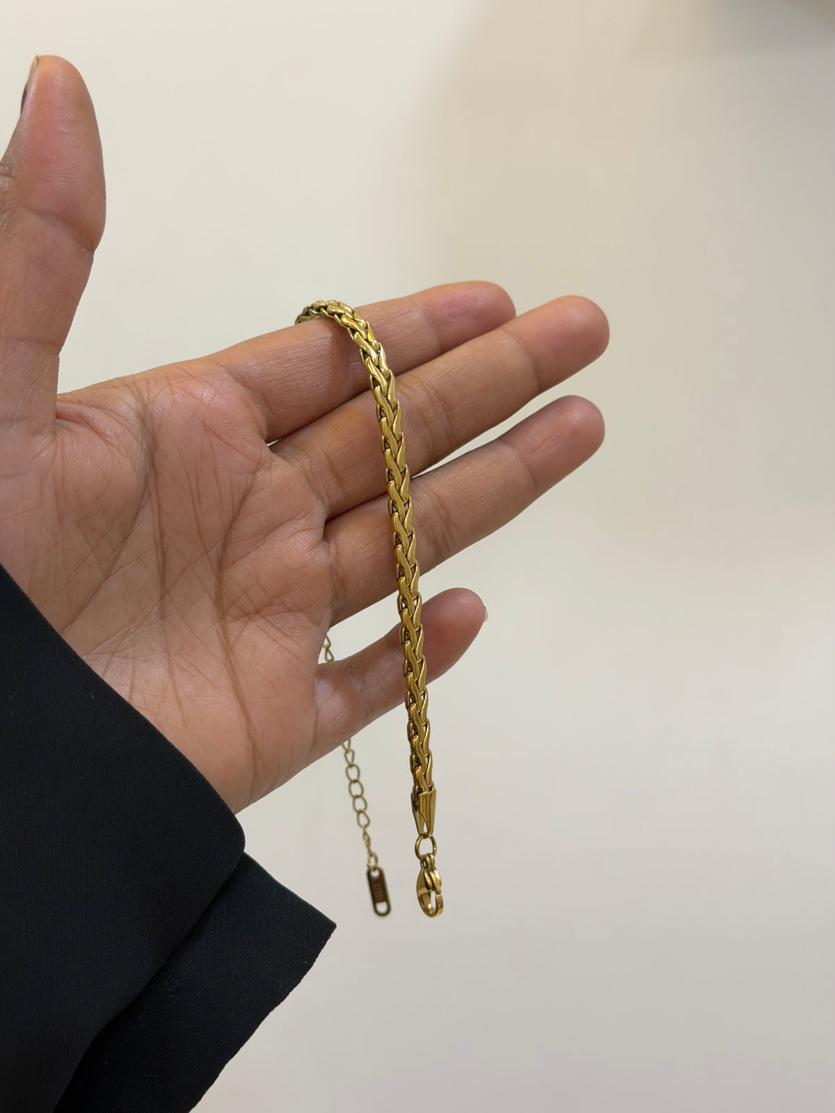 Voir cuban staple bracelet