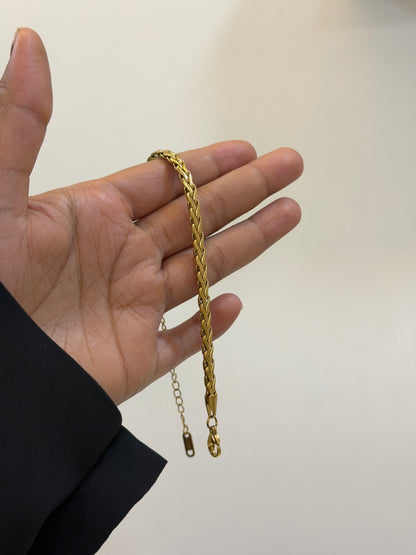 Voir cuban staple bracelet