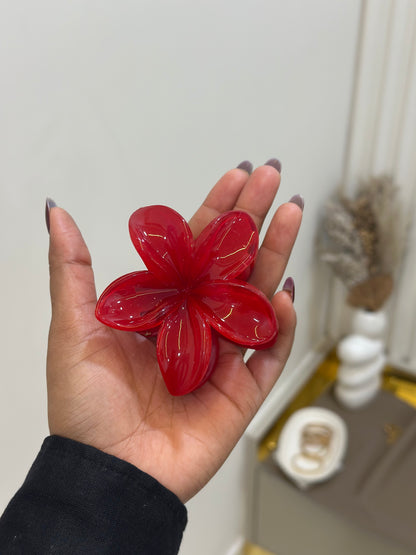 Pinteresty floral claw clips - Big