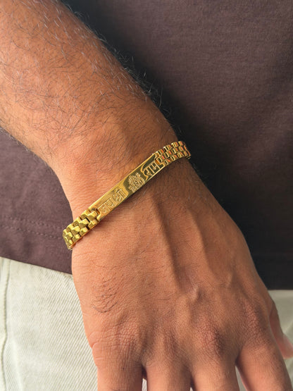Ram gold bracelet