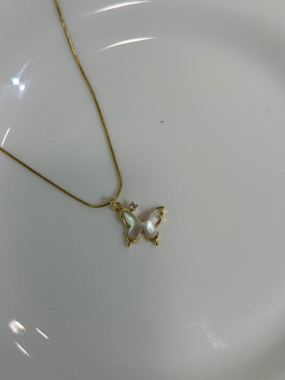 Imara butterfly necklace