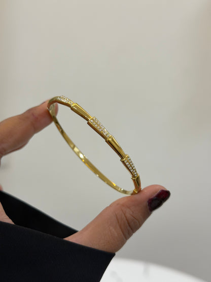 Tiara minimal statement bracelet