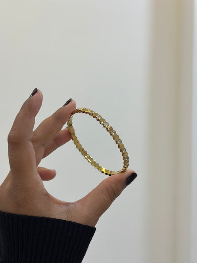 Honeycomb band bracelet
