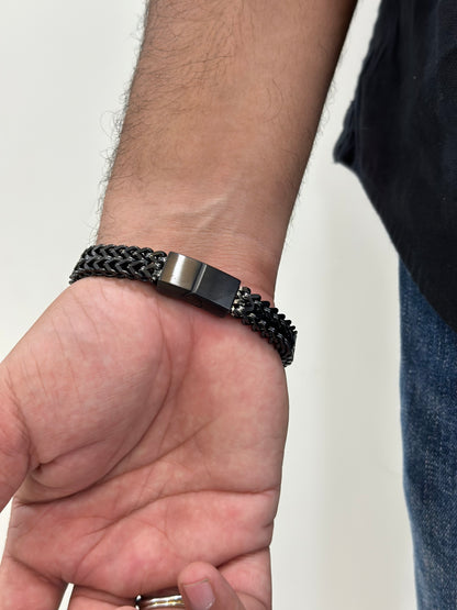 Blacky chain bracelet