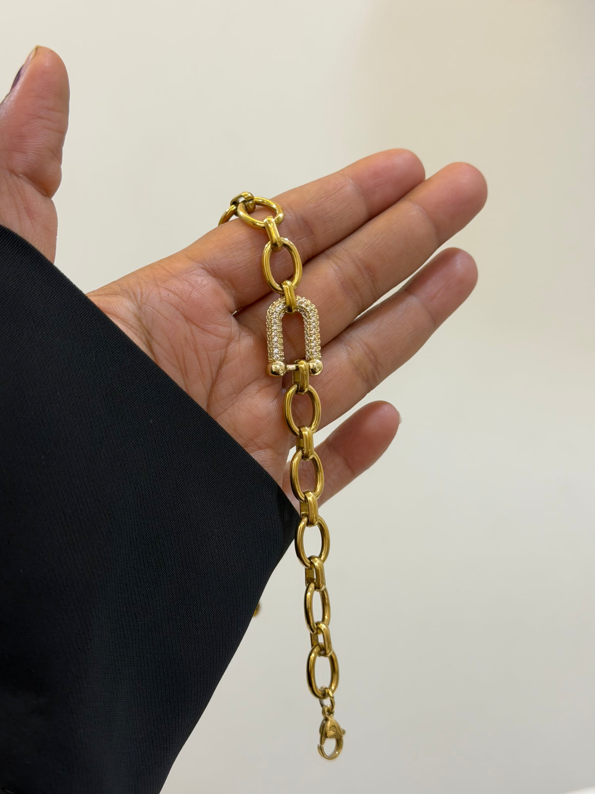 Misha statement bracelet