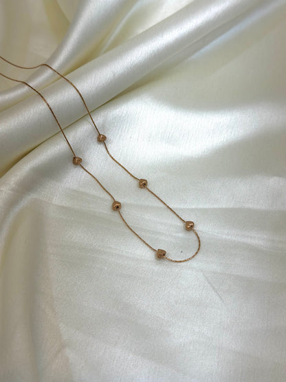 Miral multi-charm heart necklace