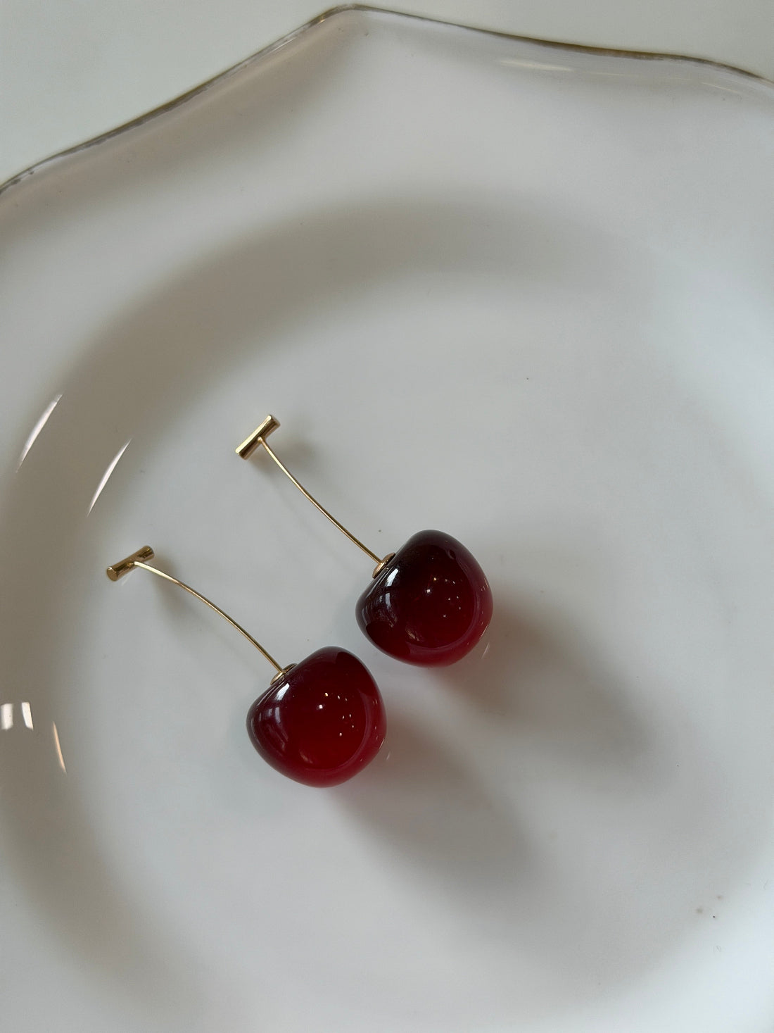Cherry earrings