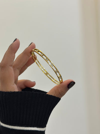 Niha studded band bracelet
