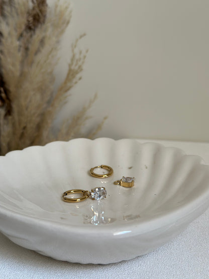 Oliva two way earrings