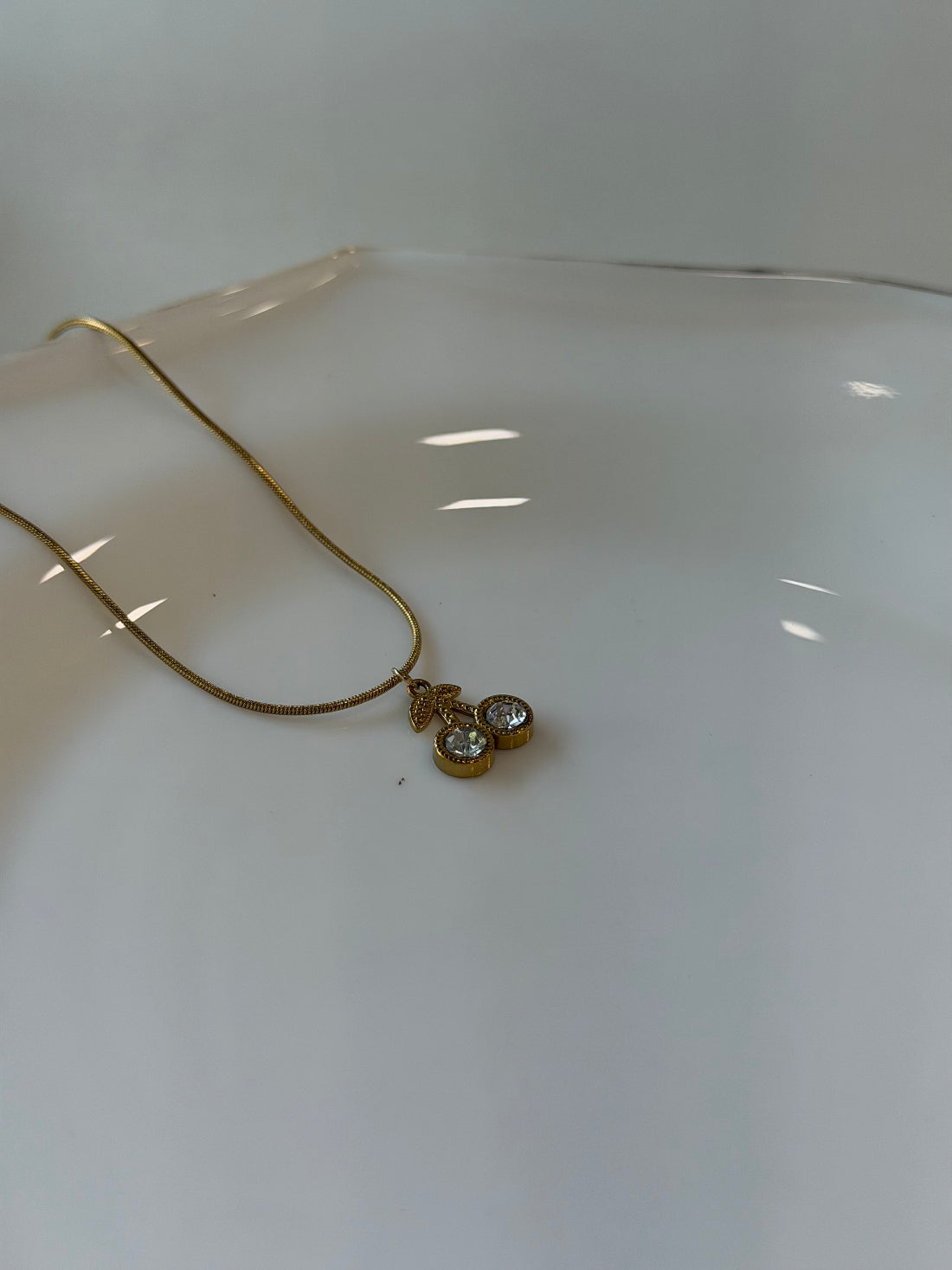 Cherry necklace